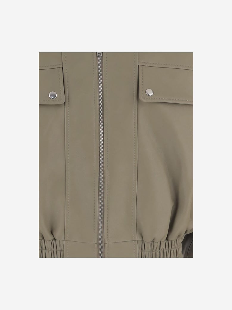 nylon jacket khaki by Selfnex