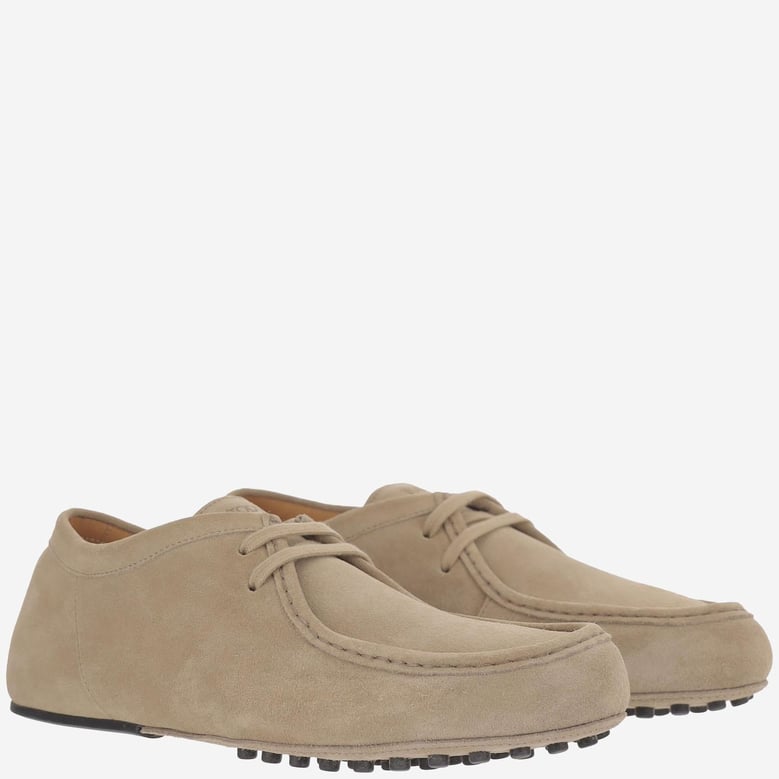 suede loafers beige by Selfnex