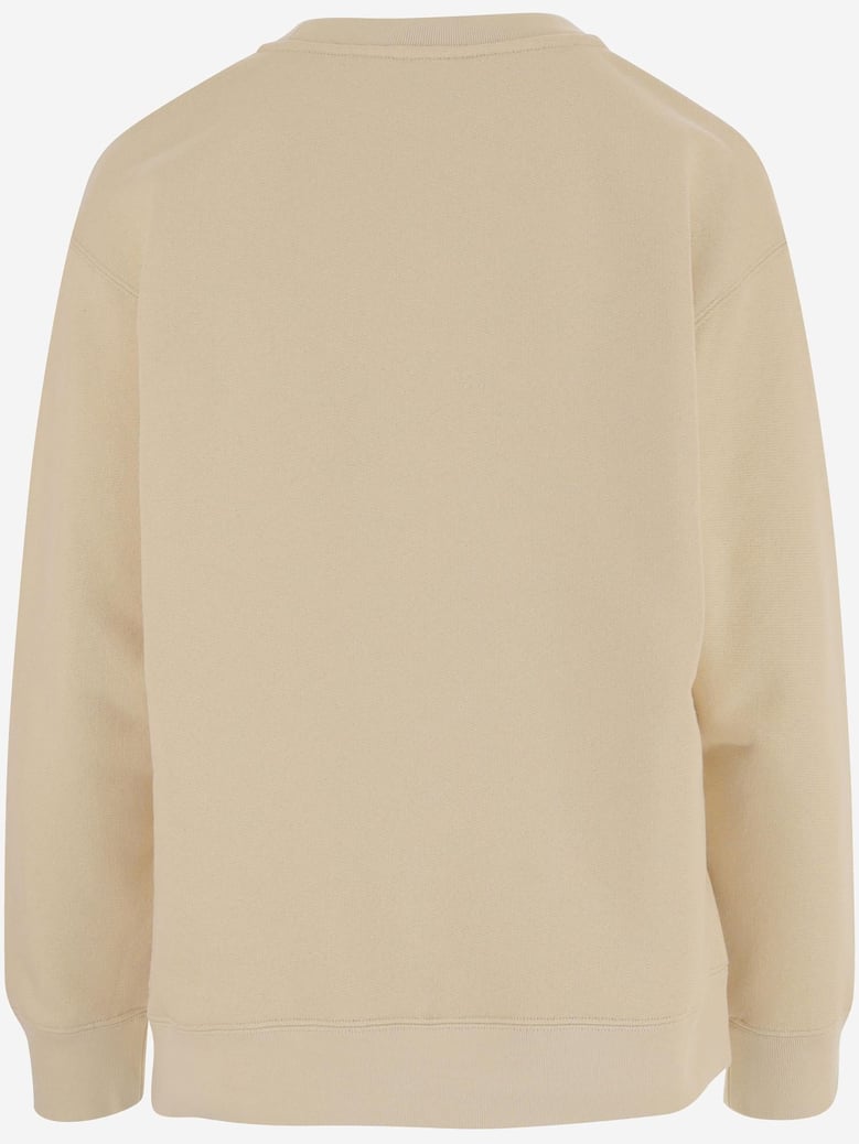 cotton sweatshirt with logo by Selfnex