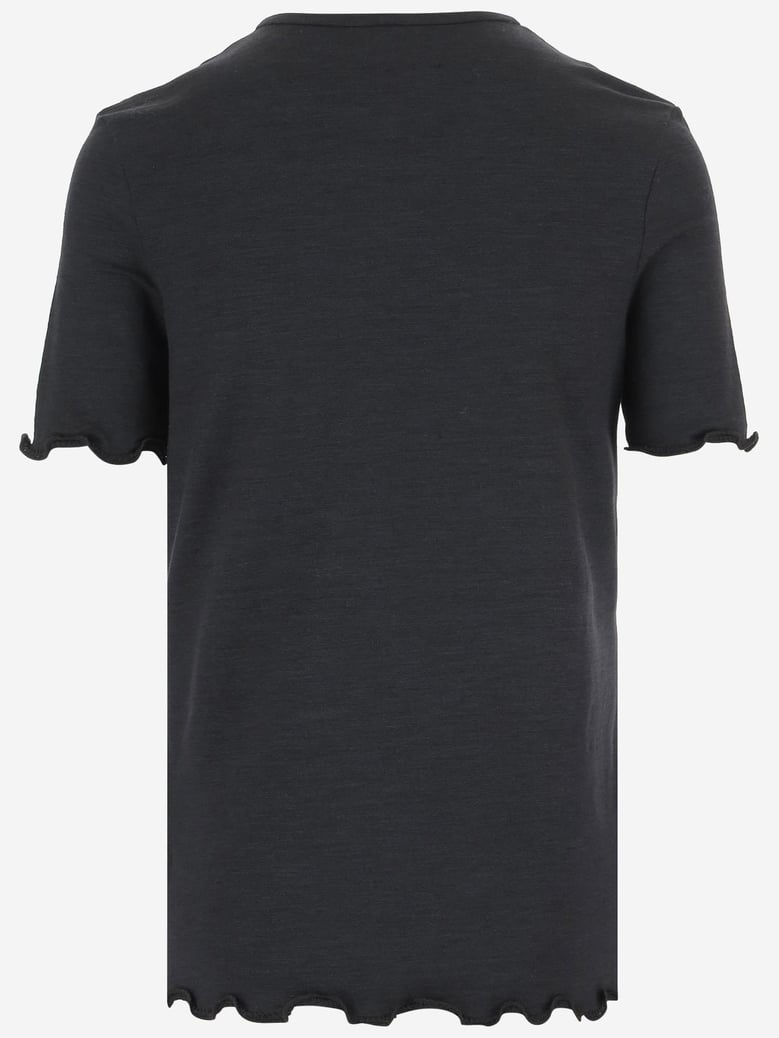 silk blend t-shirt by Selfnex