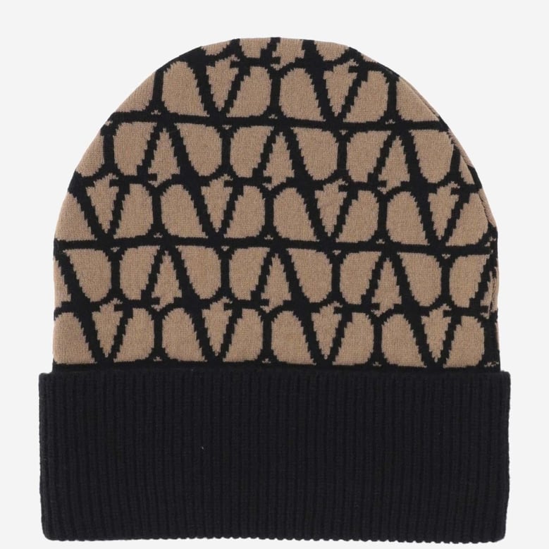 cashmere knitted beanie toile iconographe by Selfnex