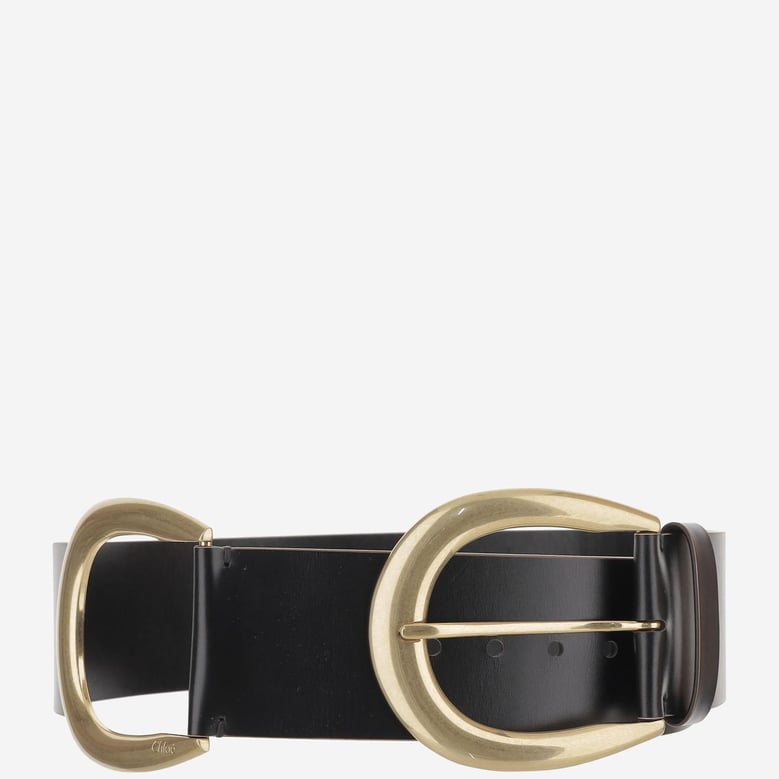 leather and brass belt by Selfnex