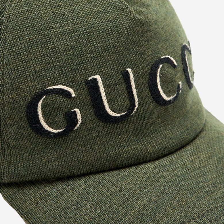 wool baseball cap with logo by Selfnex
