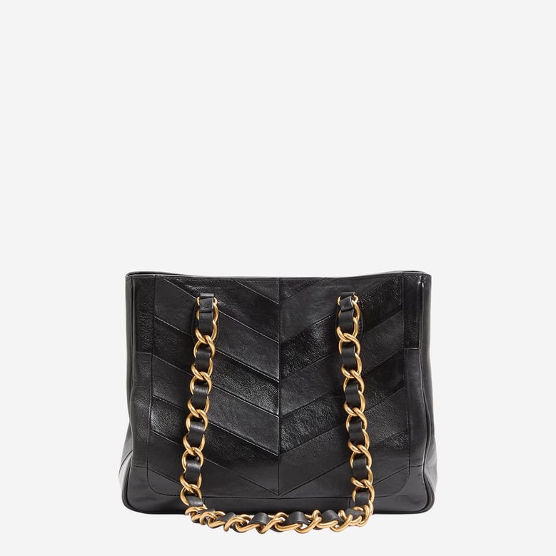 lasein leather bag with chevron pattern by Selfnex