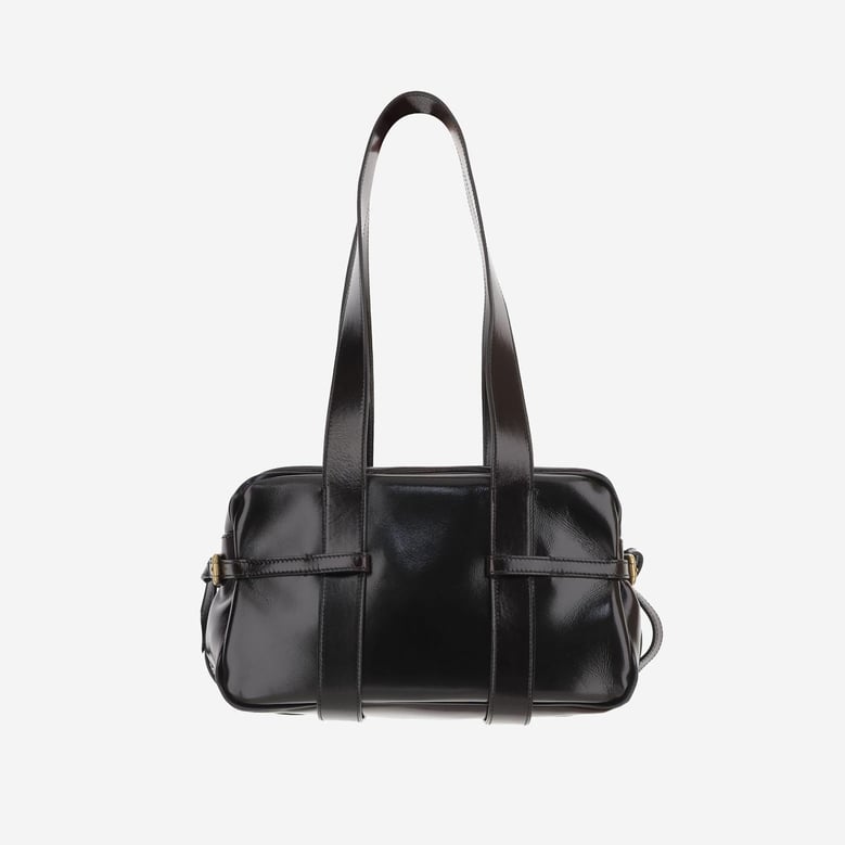 shoulder bag glossy leather by Selfnex