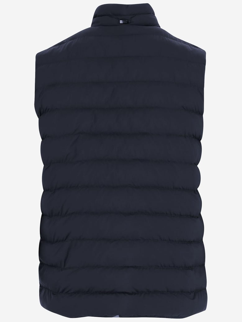 padded nylon vest by Selfnex