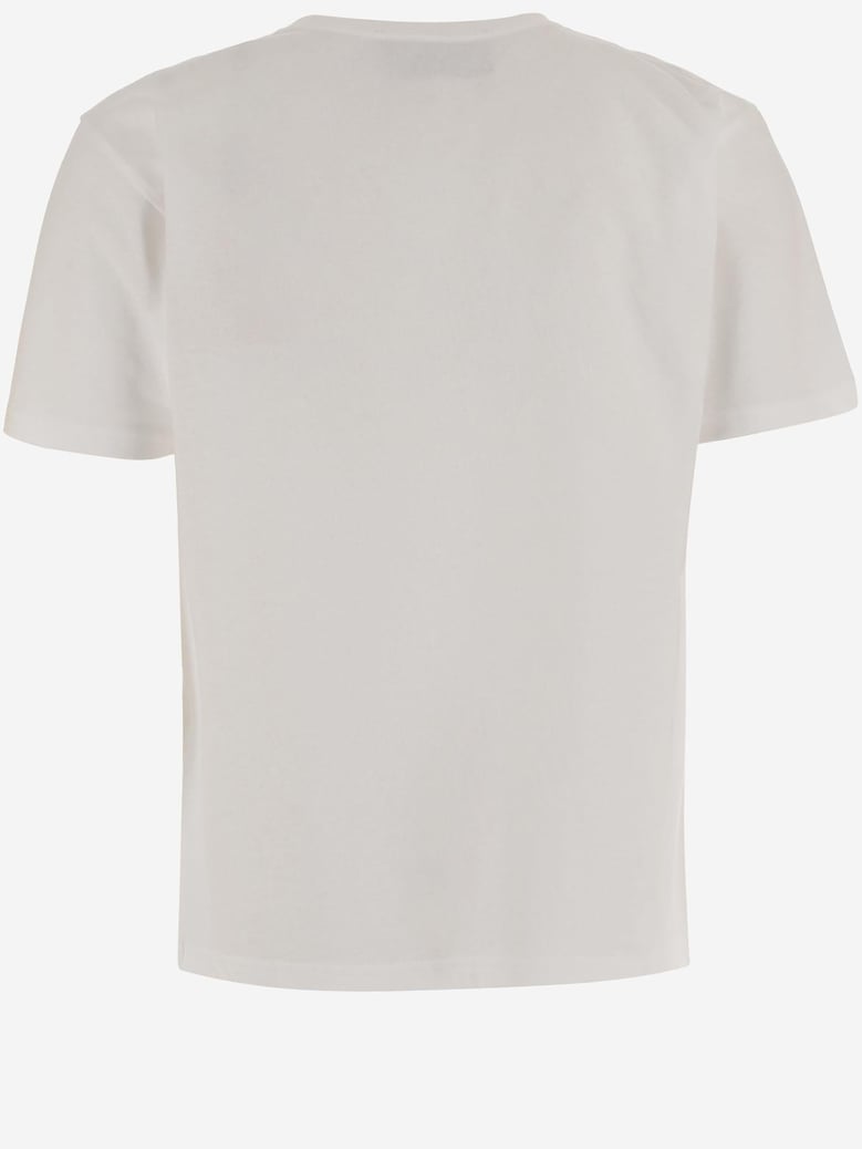 cotton t-shirt with panther print by Selfnex