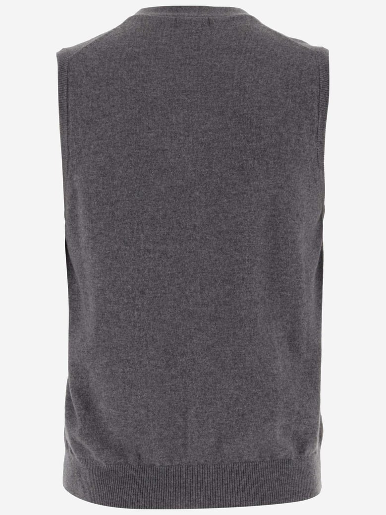 cashmere gilet by Selfnex