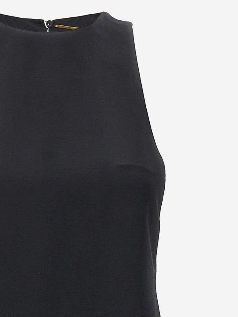 viscose blend long dress by Selfnex