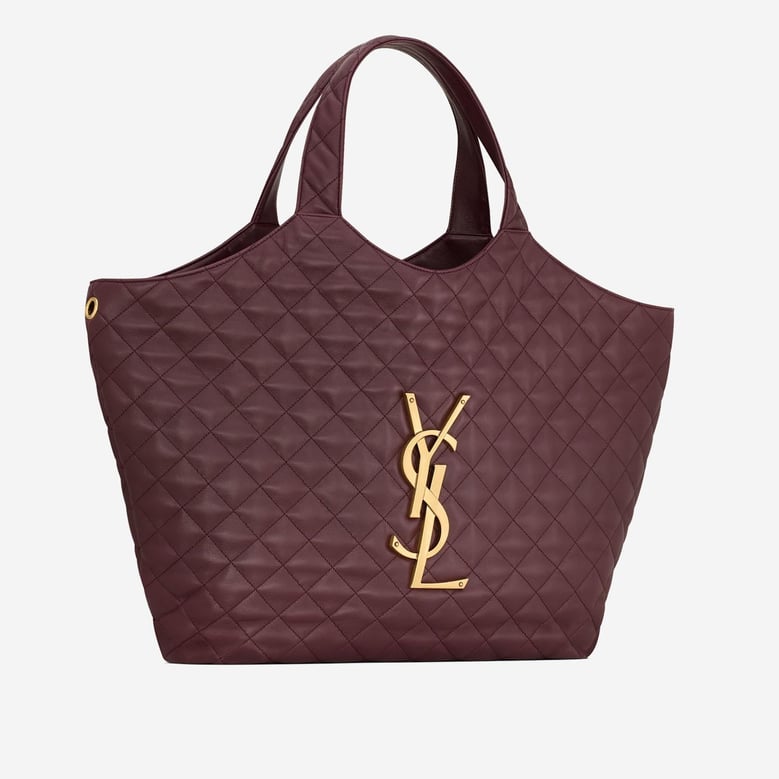 shoulder bag icare nappa leather bordeaux by Selfnex