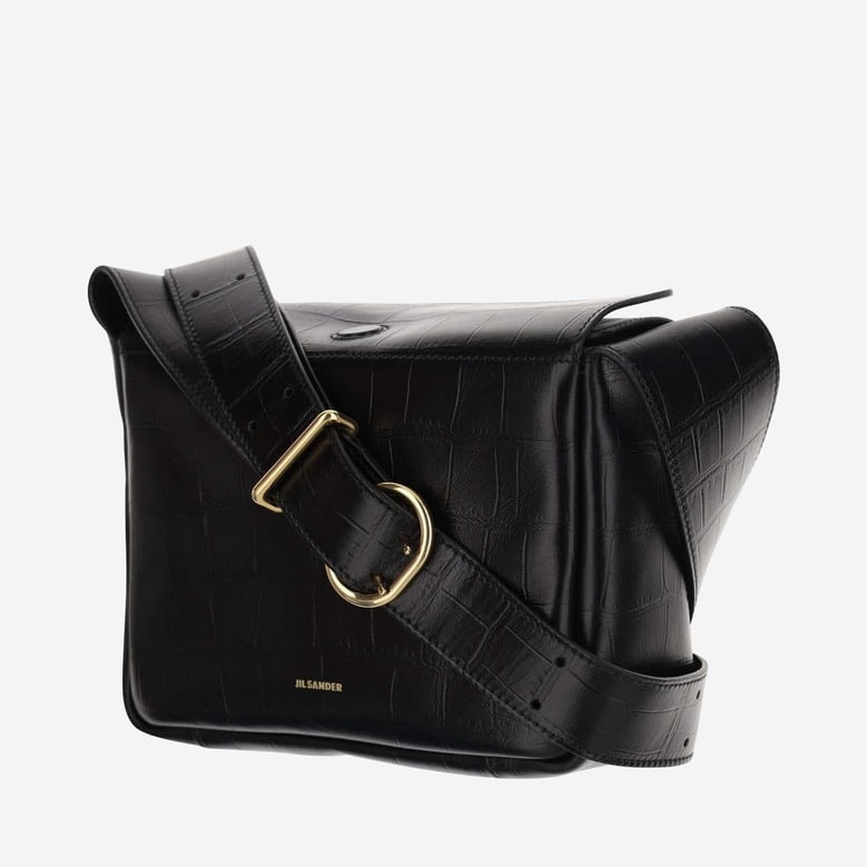 flap mini shoulder bag by Selfnex