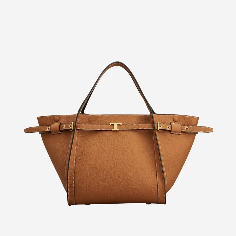leather shopping bag with by Selfnex