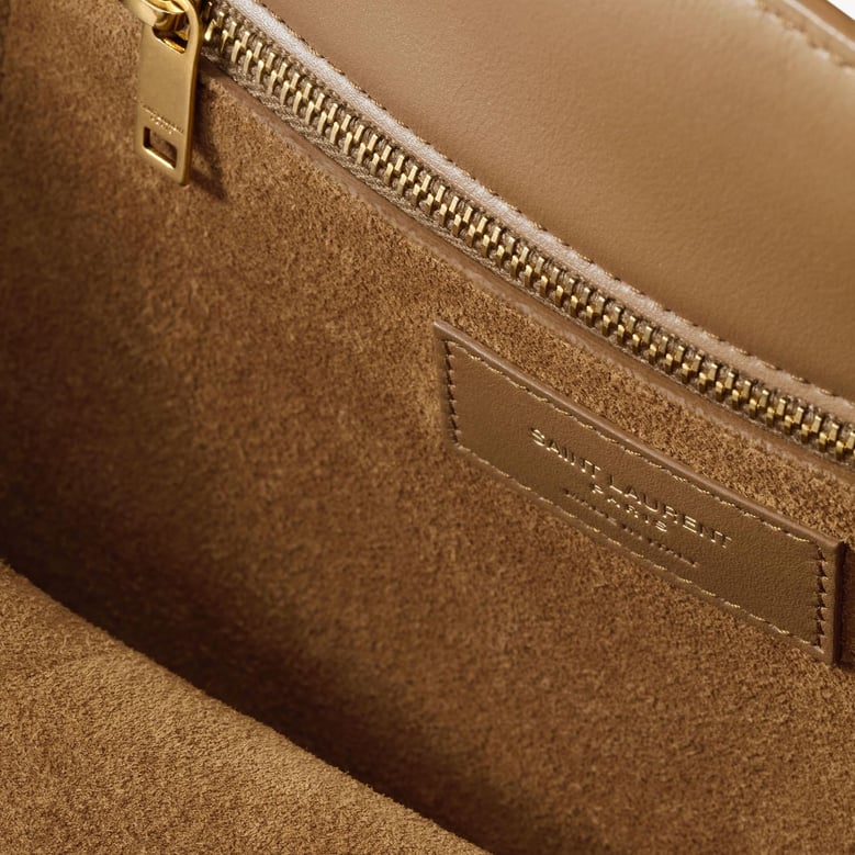 shoulder bag bea 5 à 7 suede beige by Selfnex
