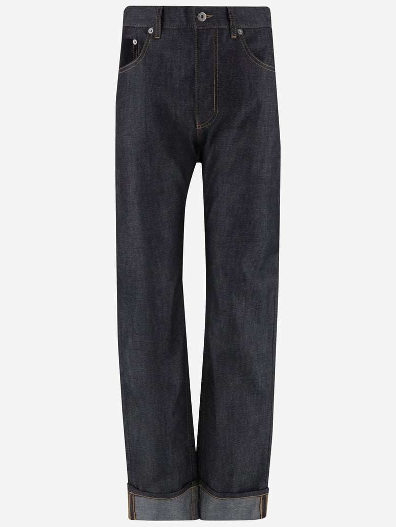cotton jeans dark grey by Selfnex