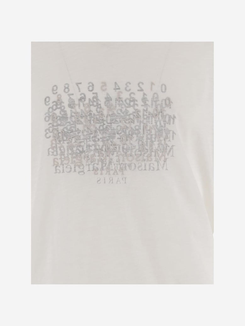 cotton t-shirt with logo by Selfnex