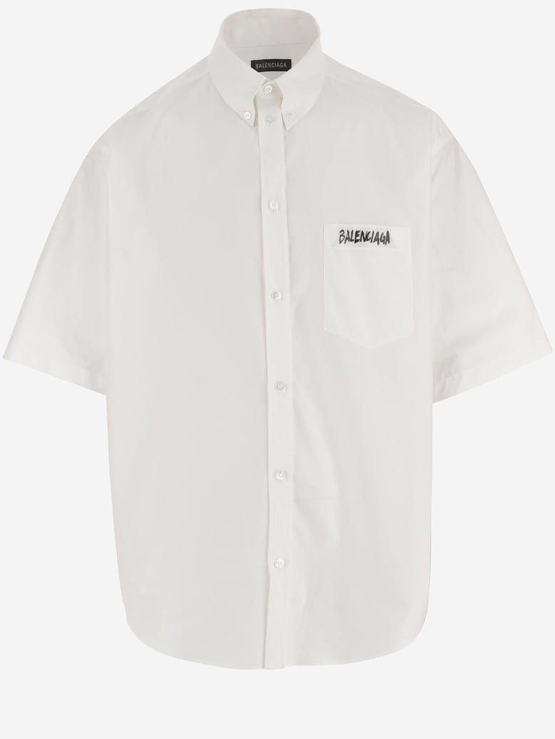 cotton shirt with logo by Selfnex