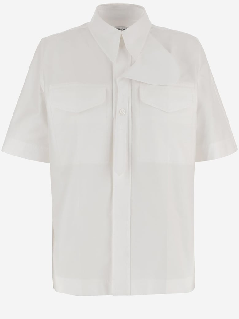 cotton shirt white by Selfnex