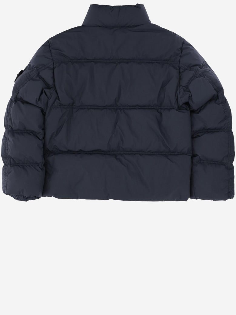 nylon padded down jacket by Selfnex