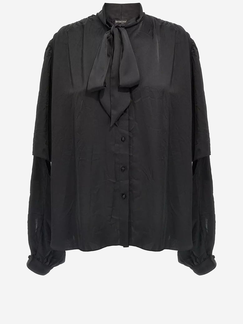 shirt with bow by Selfnex