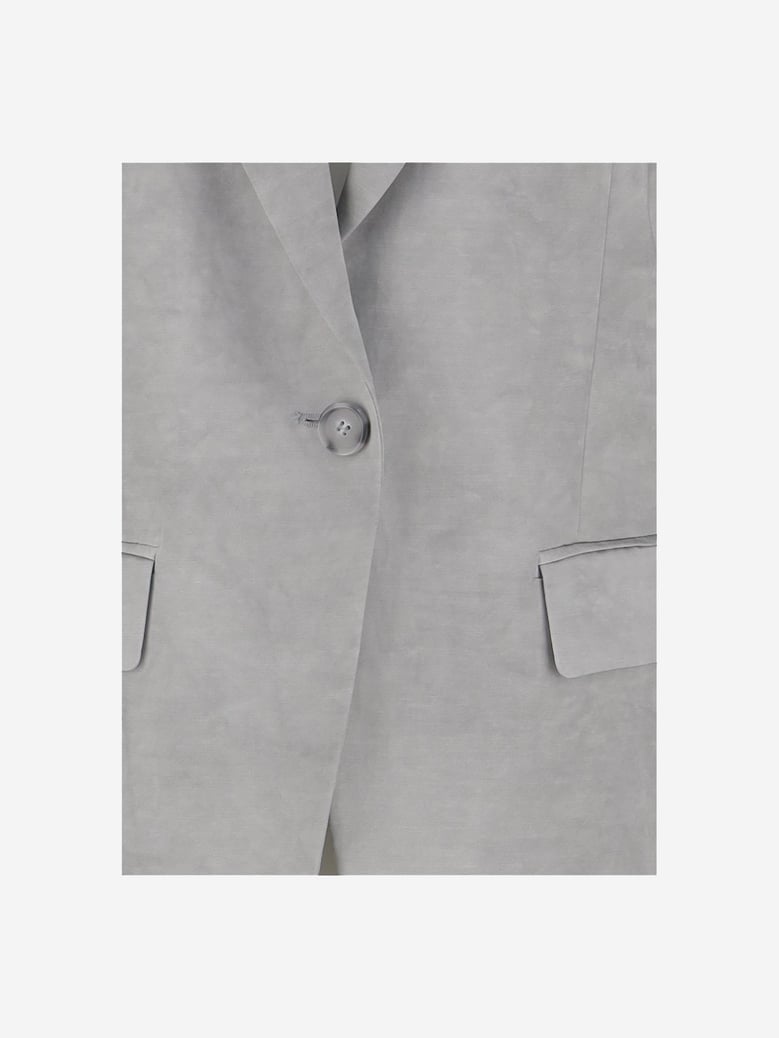 blazer viscose blend grey by Selfnex