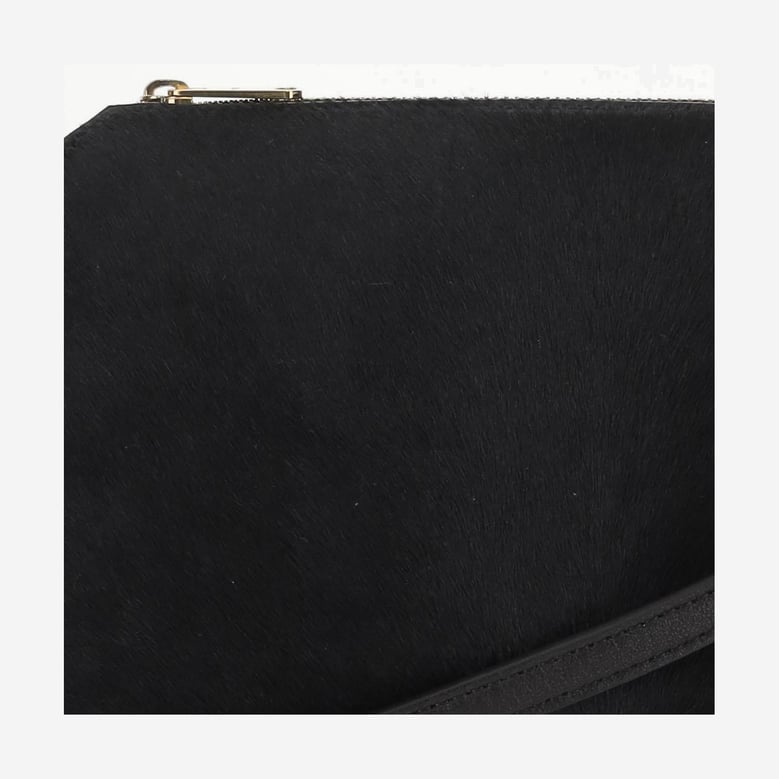 lina shoulder bag in suede leather by Selfnex