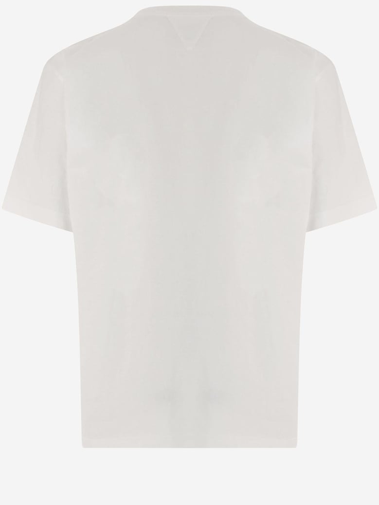 t-shirt in cotton white by Selfnex
