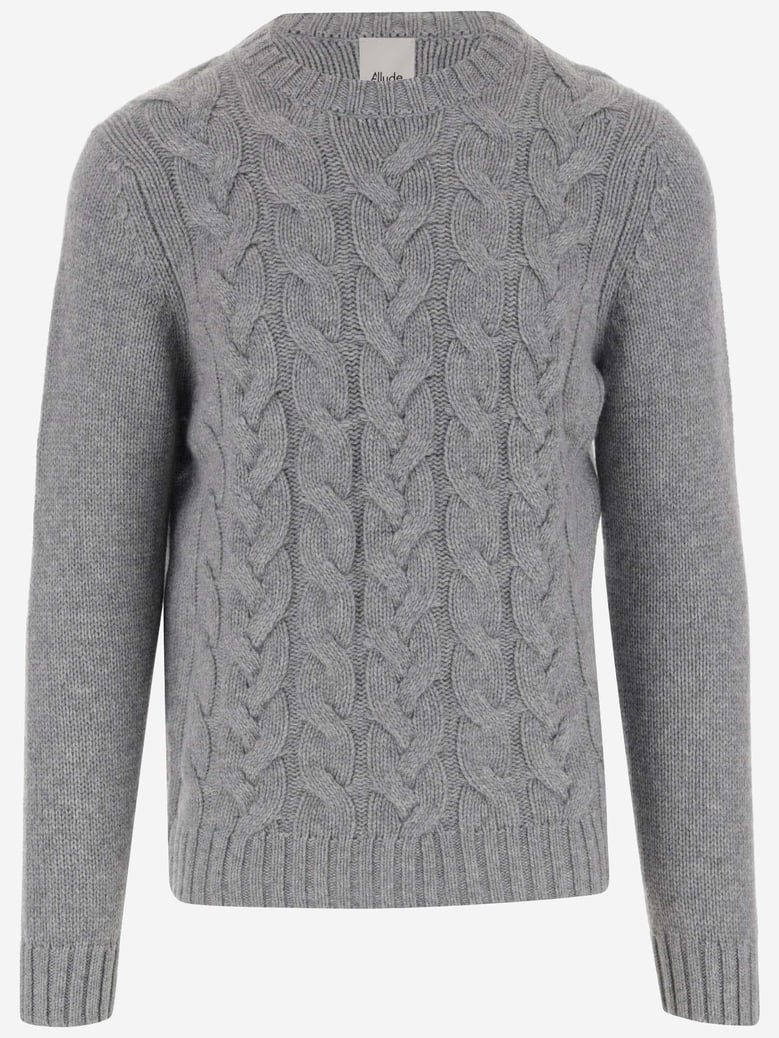 cashmere crew-neck sweater by Selfnex