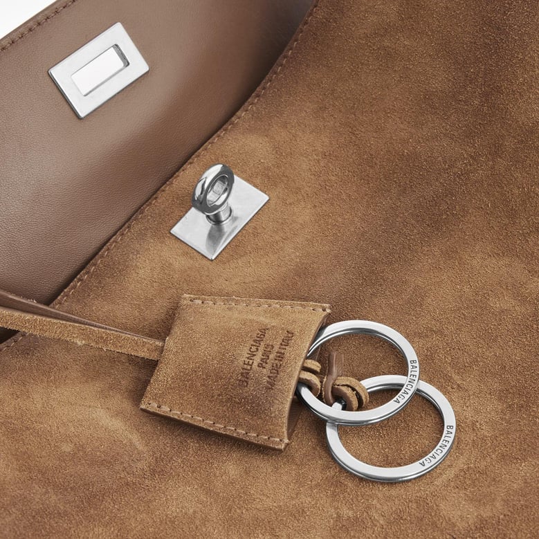 shoulder bag medium suede by Selfnex