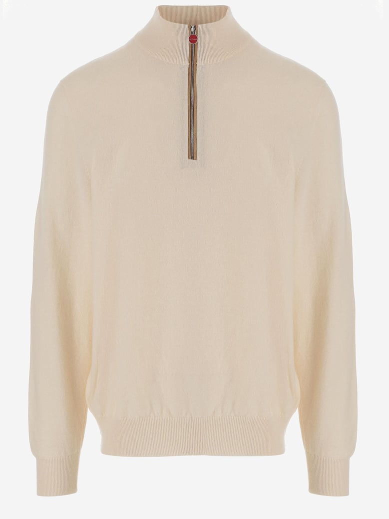 cashmere sweater with high neck by Selfnex