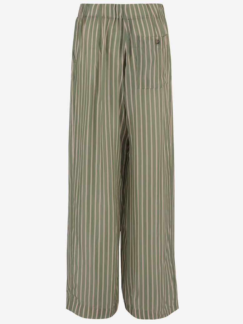 trousers striped cupro by Selfnex