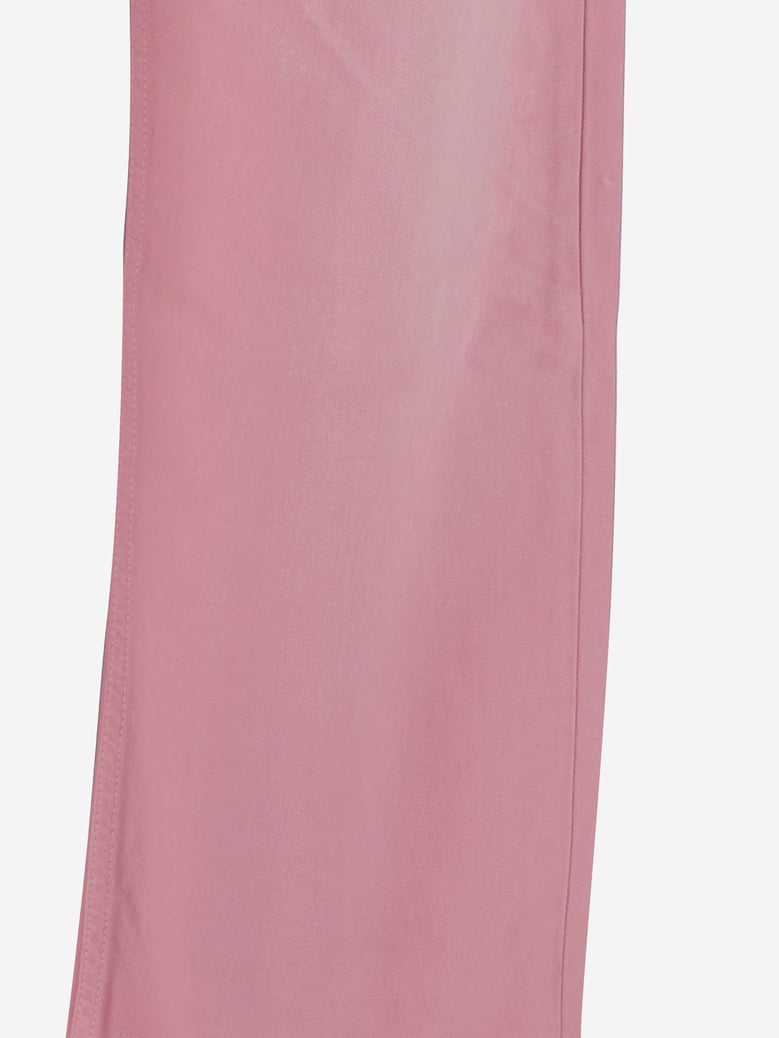 cotton denim jeans pink by Selfnex