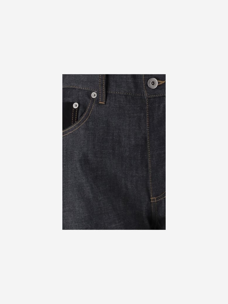 cotton jeans dark grey by Selfnex