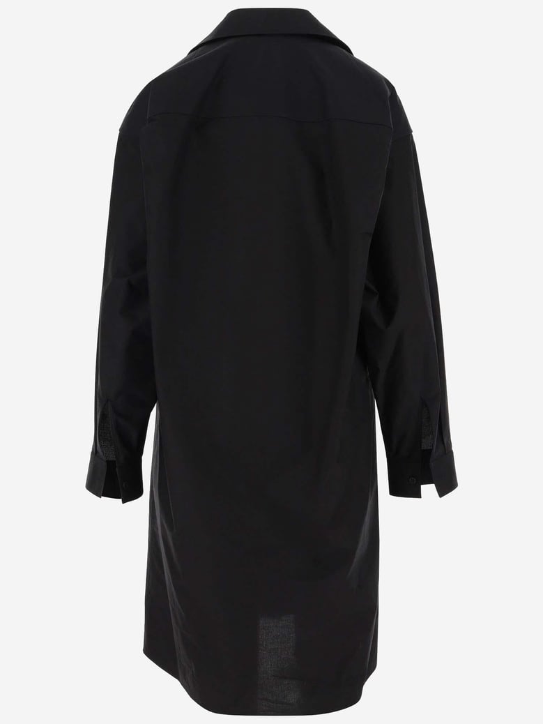 cotton chemisier dress by Selfnex