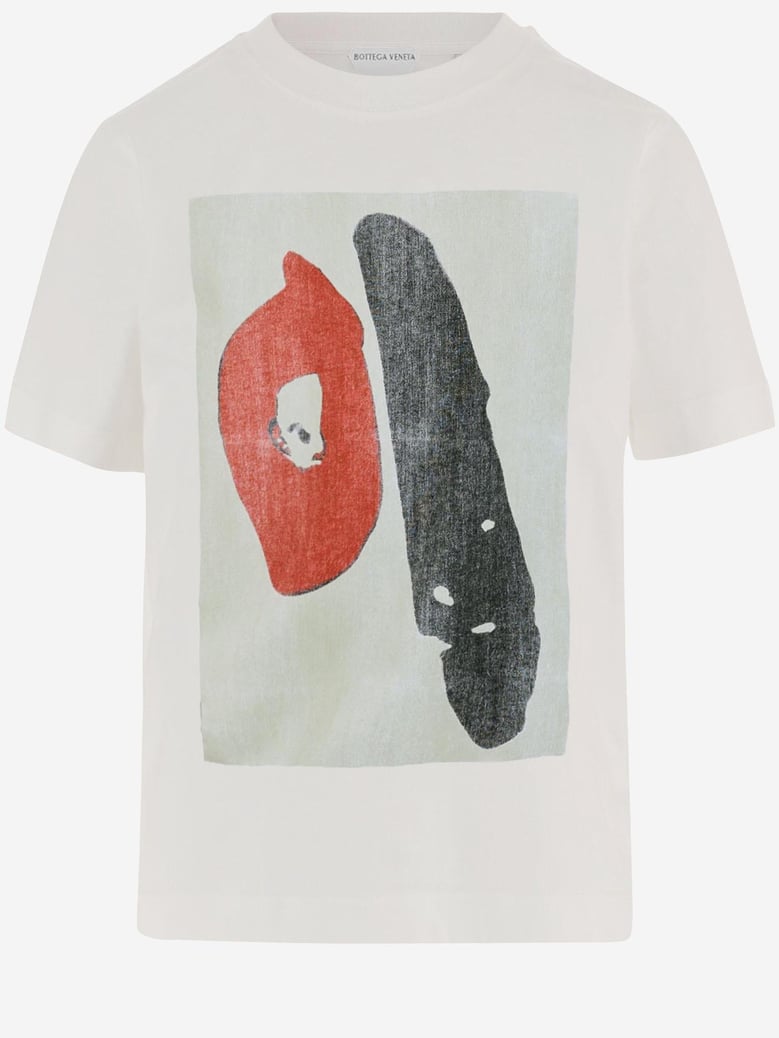 cotton t-shirt with print by Selfnex