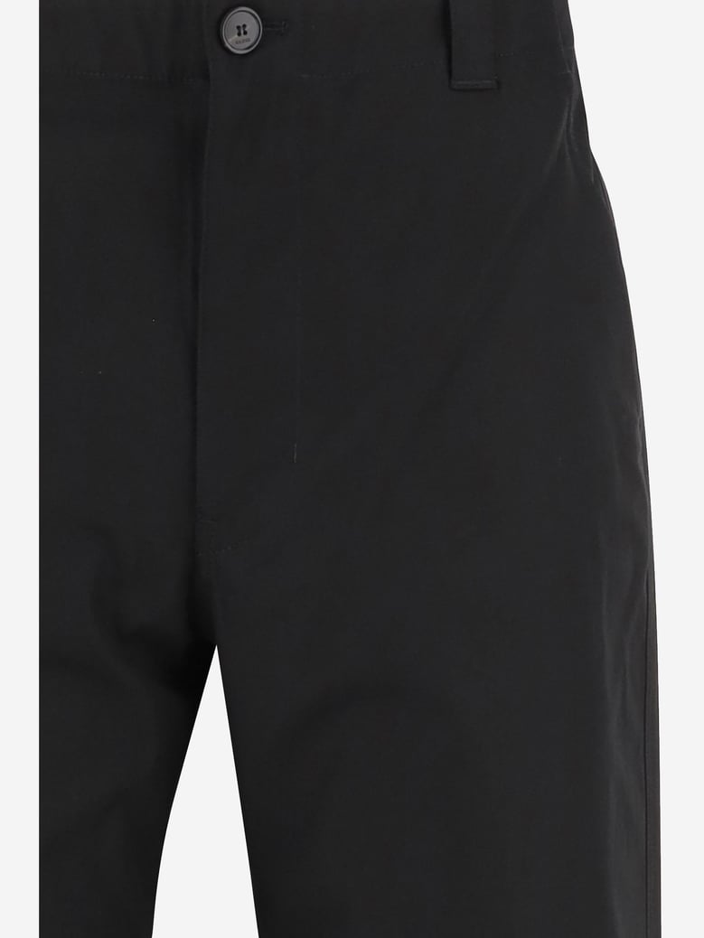cotton trousers with web detail by Selfnex
