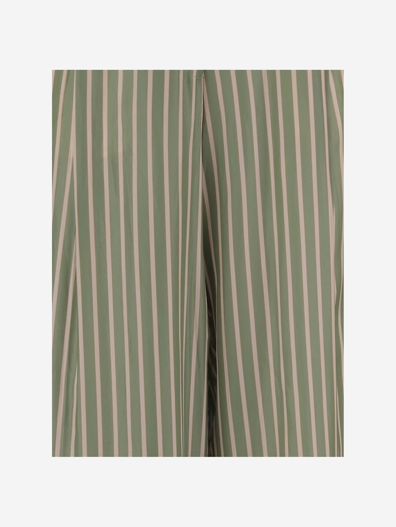trousers striped cupro by Selfnex
