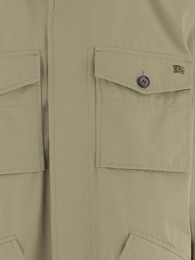 cotton jacket beige by Selfnex