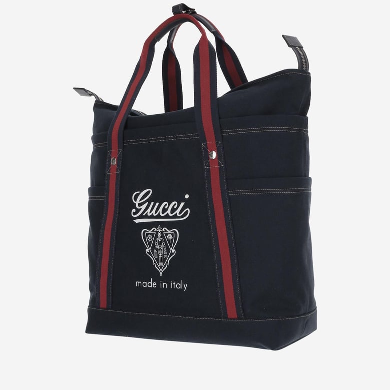 gucci printed fabric bag by Selfnex