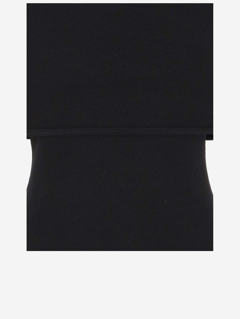 dress in stretch nylon, black by Selfnex