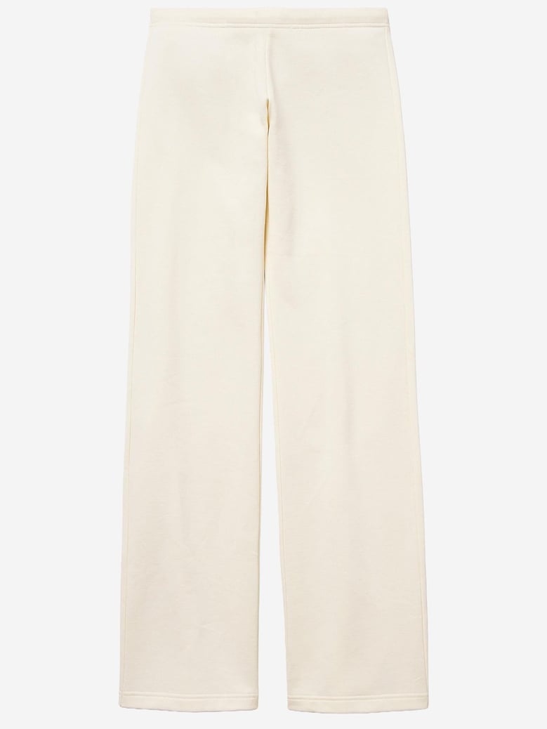 cotton jogging pants ivory by Selfnex