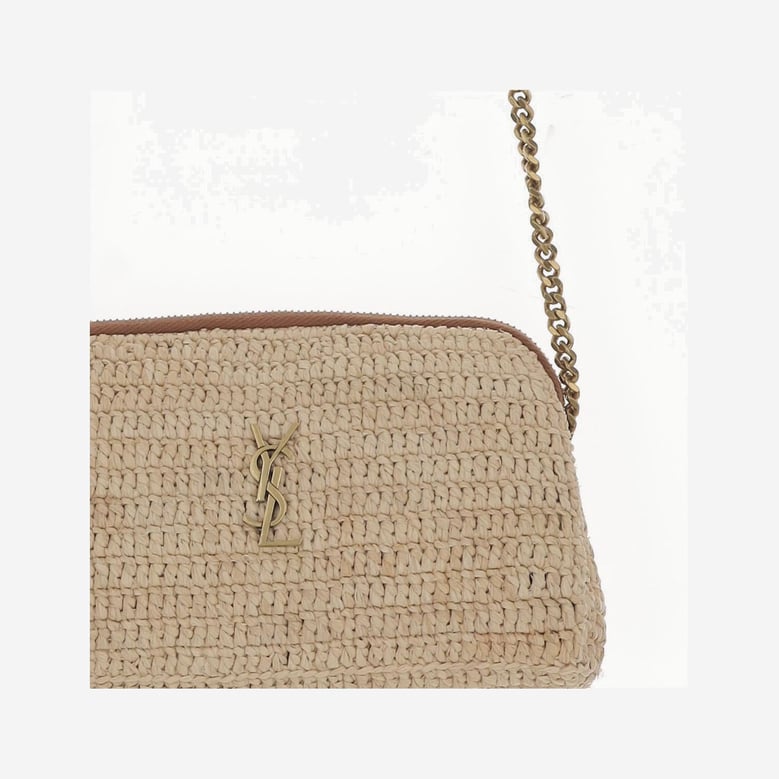 gaby raffia clutch bag by Selfnex