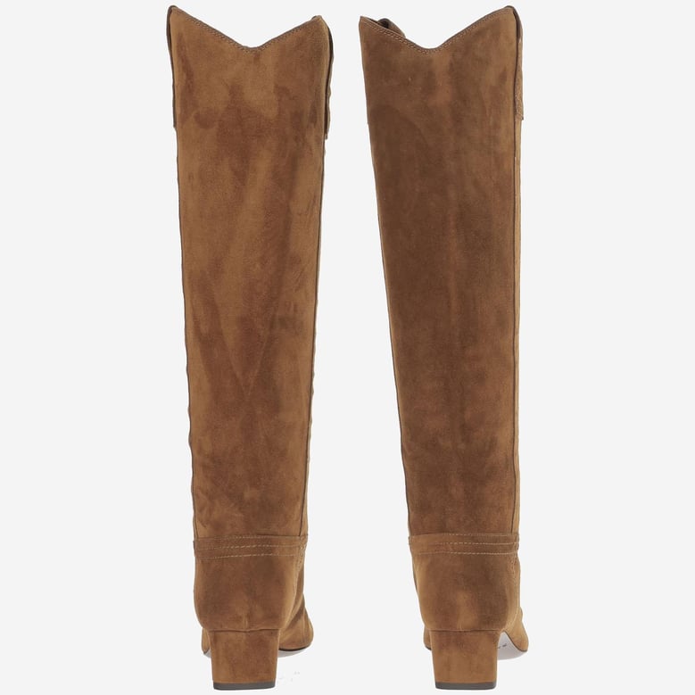 boots suede leather brown by Selfnex