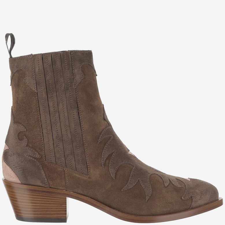 ankle boots brown by Selfnex