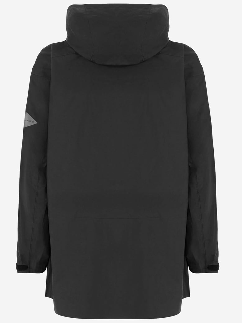 technical hooded jacket with pockets by Selfnex
