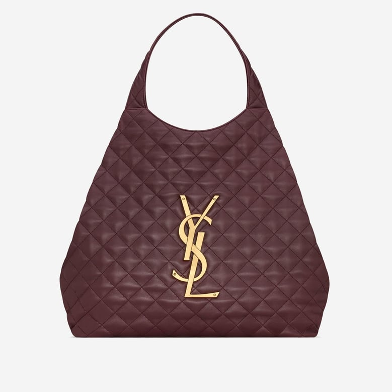 shoulder bag icare nappa leather bordeaux by Selfnex