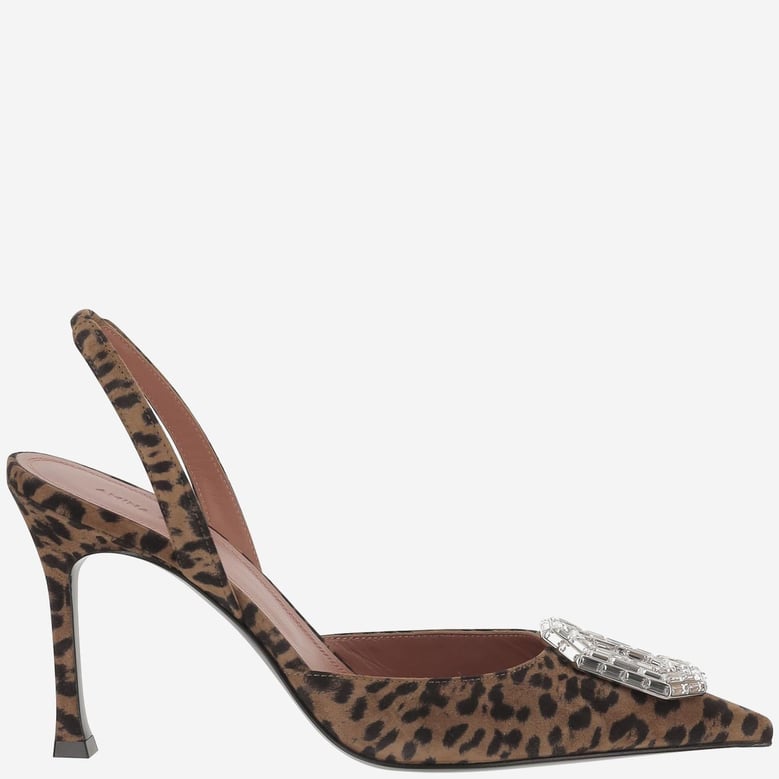 camelia suede slingback by Selfnex