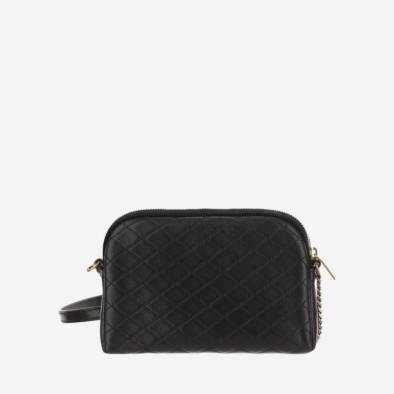 quilted lambskin leather shoulder bag by Selfnex