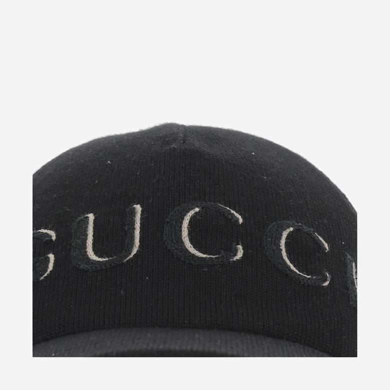 wool baseball hat with logo by Selfnex