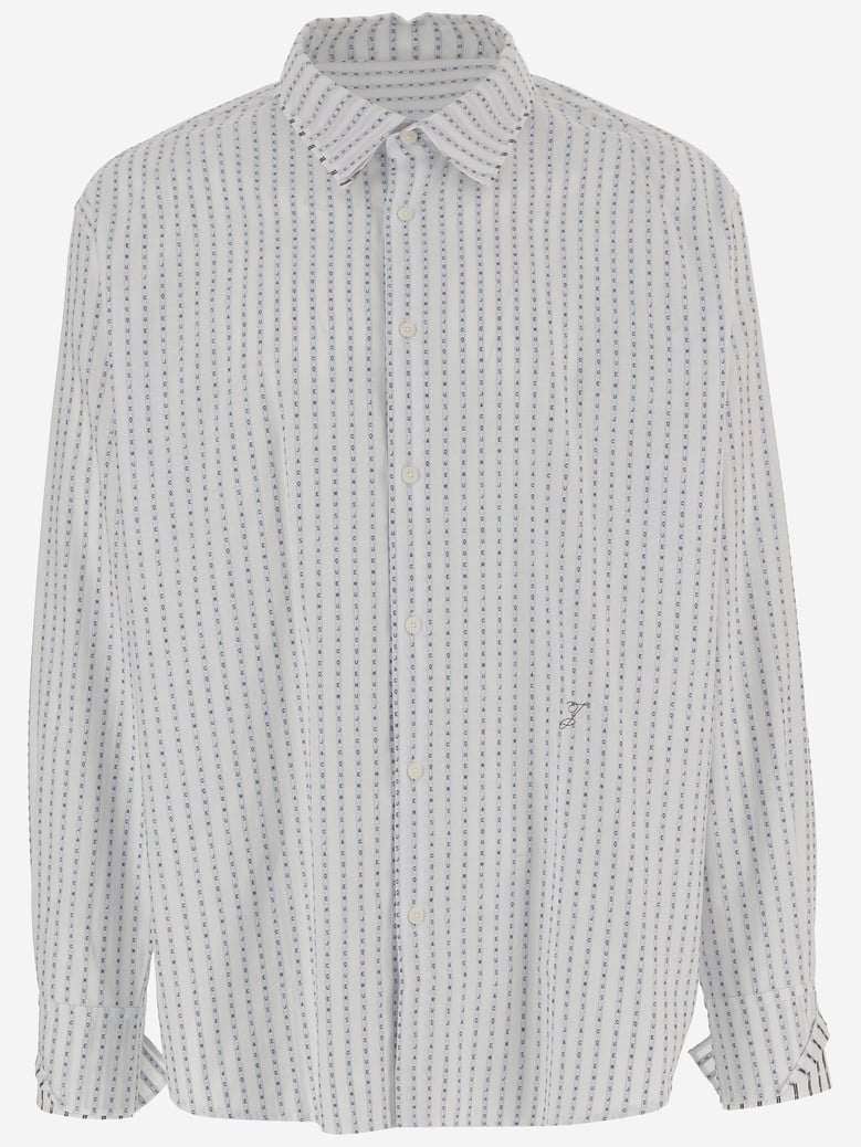 cotton shirt white by Selfnex