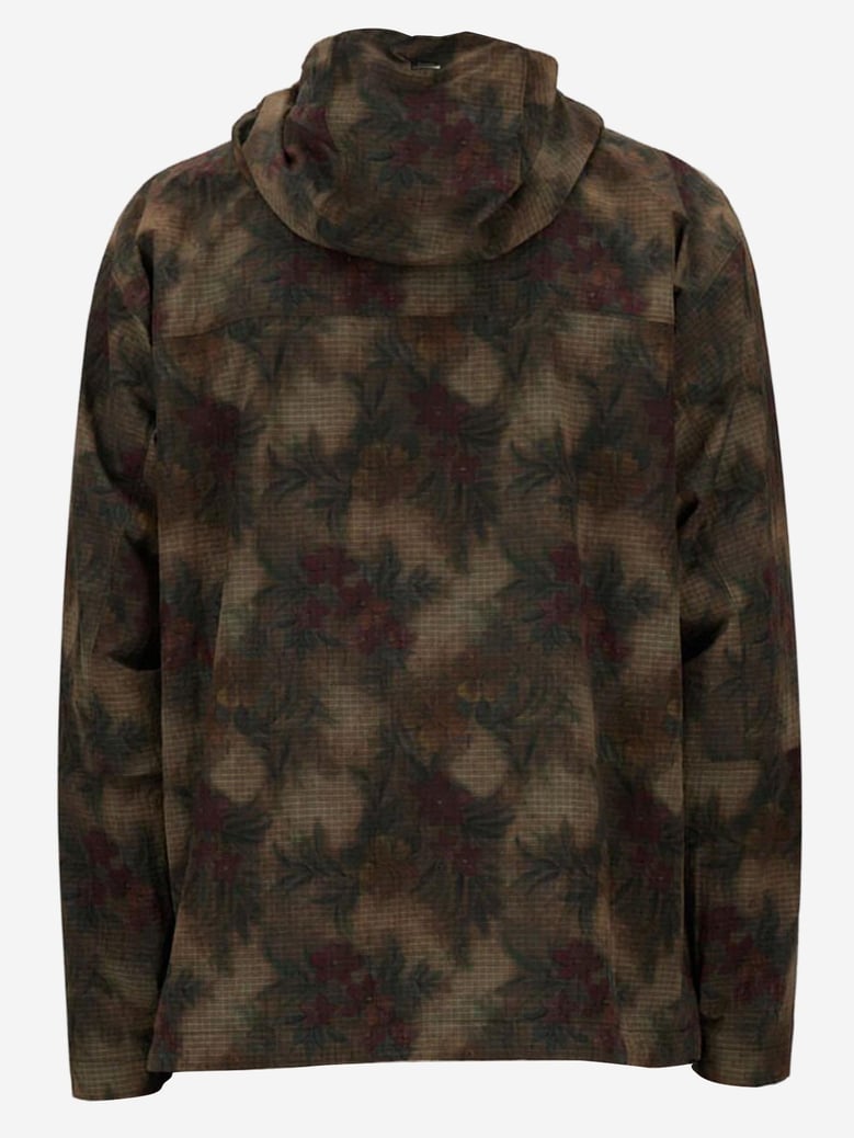 parka ripstop tropical print by Selfnex